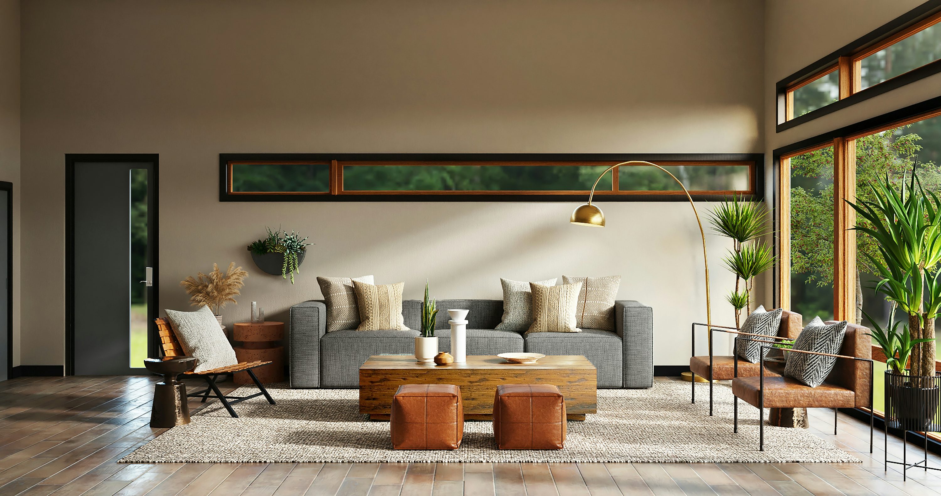 Luxury Living Room Wallpaper